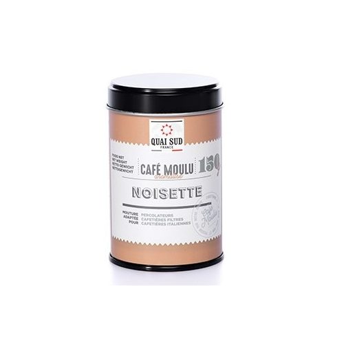 Prémium Mogyoró ízű Francia őrölt kávékülönlegesség - aromazáró fém dobozban 150 g