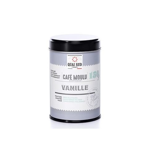 Prémium Vanília ízű Francia őrölt kávékülönlegesség - aromazáró fém dobozban 150 g